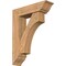 Ekena Millwork Westlake Traditional Smooth Bracket w/ Offset Brace, Western Red Cedar, 7 1/2"W x 28"D x 36"H BKT0806X28X36WTL01SWR - alternate 1